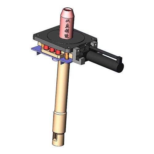 小方坯水口快換機(jī)構(gòu)